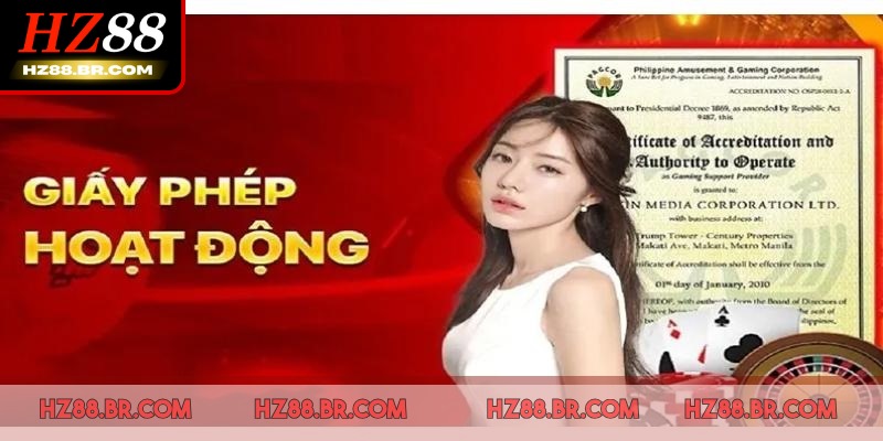 Giấy tờ quốc tế, xác nhận nền tảng hoạt động hợp pháp